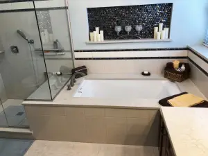 Stone countertop project by Keystone Surfaces